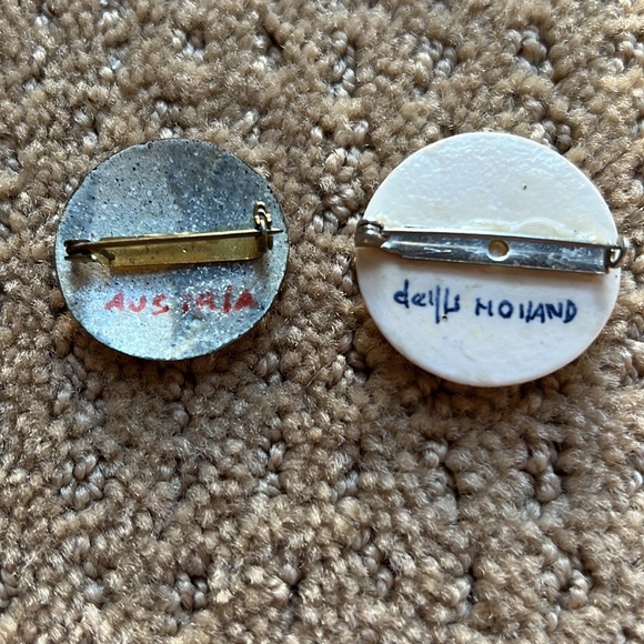 Two handmade pins - Austria and Holland - Picture 2 of 6
